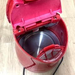 直営店　【オンライン購入限定】　電気ケトル　ティファール 電気　ケトル 1.2L ジャスティン プレミアム ルビーレッド BF5025JP オフィス　事務所　ビビット　湯沸かし　赤　レッド　イタリア　カラフル　カラー　おしゃれ　リビング　インテリア　1人暮らし　カップルの画像