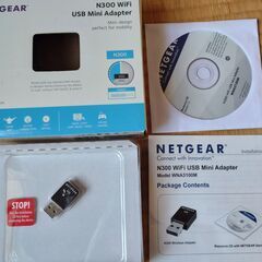 新品未使用 Netgear ネットギア ワイヤレス WiFi USB アダプターの画像