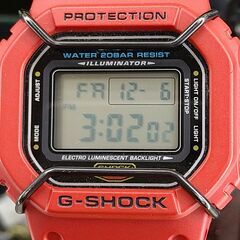 【C475】G-SHOCK DW-5600P レッドの画像