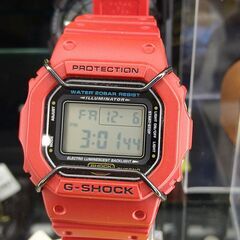 【C475】G-SHOCK DW-5600P レッド