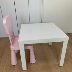 IKEA 子供用テーブル•イスセット