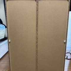CD・DVDラック メイト(960WH)と本棚  の画像