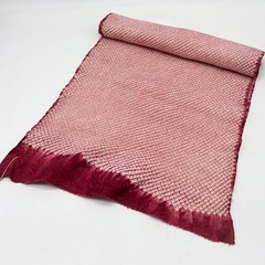 使いかけ◆反物◆絞り◆赤の画像