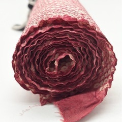 使いかけ◆反物◆絞り◆赤の画像