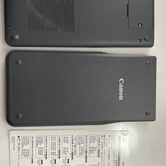 関数電卓　Canon の画像