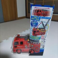 クリスマスブーツ消防車の画像