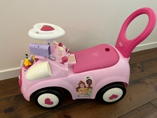 ディズニープリンセス　車　手押し車