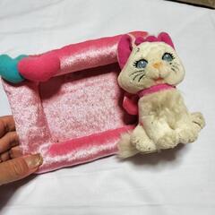 テディベア写真立ての画像