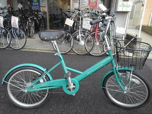 中古自転車３３０６　前後タイヤ新品！　２０インチ　ギヤなし　LEDダイナモライト