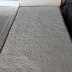 シングルベッドフレーム、コンセント付き！　※マットレス別売りですの画像