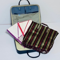 お着物持ち運びバッグ 着物包み 4点