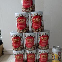 ミックスナッツの空き缶の画像