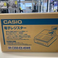 ★ジモティ割あり★電子レジスター カシオ SR-C550-EX-...