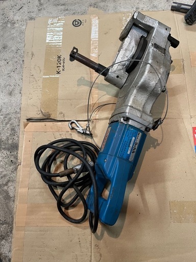 MCC 松坂鉄工所　電動パイレン　水道・管工事　ラッカル100 100v 箱付き