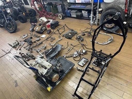 カワサキGPZ400R 腰上OH 実働書有　関東圏配達無料！！