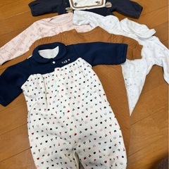 新生児〜　 50から80まで　20点以上 　ロンパース　美品多め