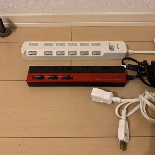 延長コード 電源タップ 3点
