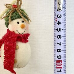 クリスマス ガーランド オーナメント スノーマン 雪だるま　レトロ Ｎｏ．121の画像