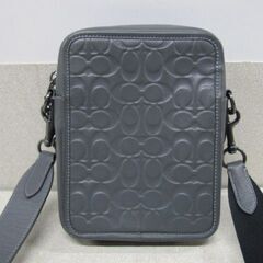 💍【ブランド】男性用COACH レザー 斜め掛け 【ブランド品高価買取アールワン田川】の画像