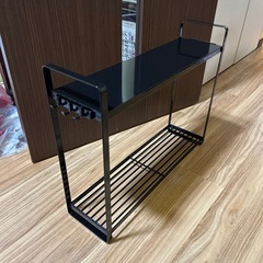 山崎実業 tower コンロサイドラック