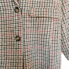 ジャケット　コート　チェックの画像