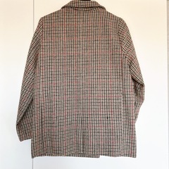 ジャケット　コート　チェックの画像