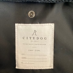 小型犬用キャリーリュック city dog の画像