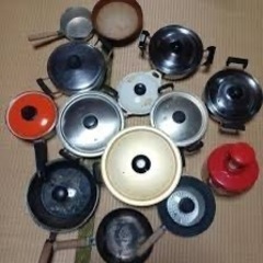 レトロな鍋たくさん