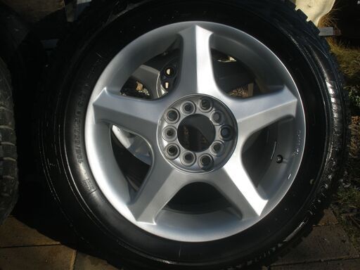 さらに値下げ！！中古スタッドレスアルミホイール4本セット！ブリヂストン REVO GZ　195/65R15