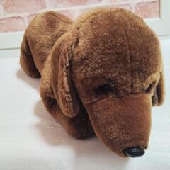 ミニチュアダックスフンドのぬいぐるみの画像