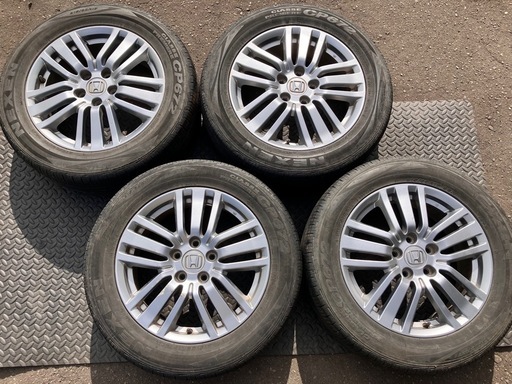 ホンダ エリシオン純正アルミホイール 17インチ  傷有り オデッセイにも