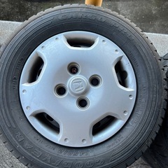 ホンダ　バモス　純正ホイール夏タイヤ付き