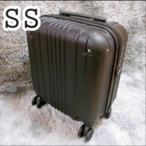 機内持ち込みに最適❤SSサイズ ブラック キャリーケース トラベルバッグ 軽量