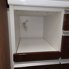 J8342 松田家具 キッチンボード クリーニング済み 【リユースのサカイ柏店】　の画像