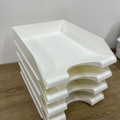 【美品】レタートレー A4タイプ 4段セット