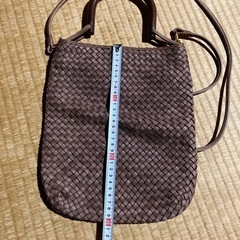 ARUKAN 革製
編み上げバック　２ＷＡＹの画像