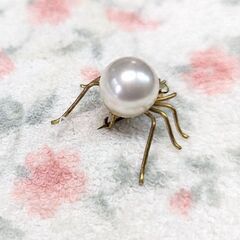 ☆ピンブローチ　スパイダー　蜘蛛　中古品　の画像