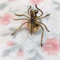 ☆ピンブローチ　スパイダー　蜘蛛　中古品　の画像