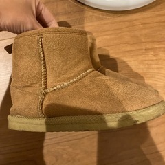 子供冬用もこもこブーツ17センチの画像