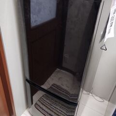 【栃木県小山市引き渡し】三菱電機 冷蔵庫 MR-P15Y-B 黒