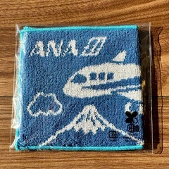 非売品 ANA ミニタオル ハンカチ