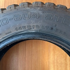 145R13 6PR夏タイヤの画像