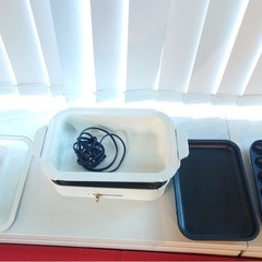 ブルーノ　コンパクトホットプレート　たこ焼き機の画像