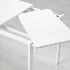《かなり美品》IKEA　伸長式テーブルVANGSTA ヴァングスタの画像