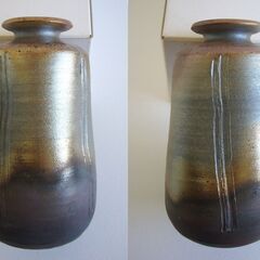 阿波の焼き物 ◆ 大谷焼窯・花瓶 ◆ 大西陶器 / 徳島県鳴門市 ◇ 未使用 の画像