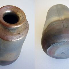 阿波の焼き物 ◆ 大谷焼窯・花瓶 ◆ 大西陶器 / 徳島県鳴門市 ◇ 未使用 の画像