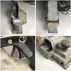 🌏🌏🌏電動工具 まとめて4点 ドリル 電気カンナ ディスクグラインダー ハンマ－ドリル BOSCH/MAKITA/他 diy ※通電確認済み🌏🌏🌏の画像