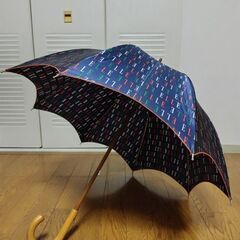ELLE ネイビー雨傘