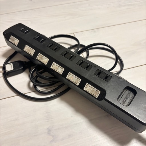 ELECOM 延長コード 黒