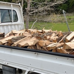 薪　軽トラ一台分　役一立米の画像